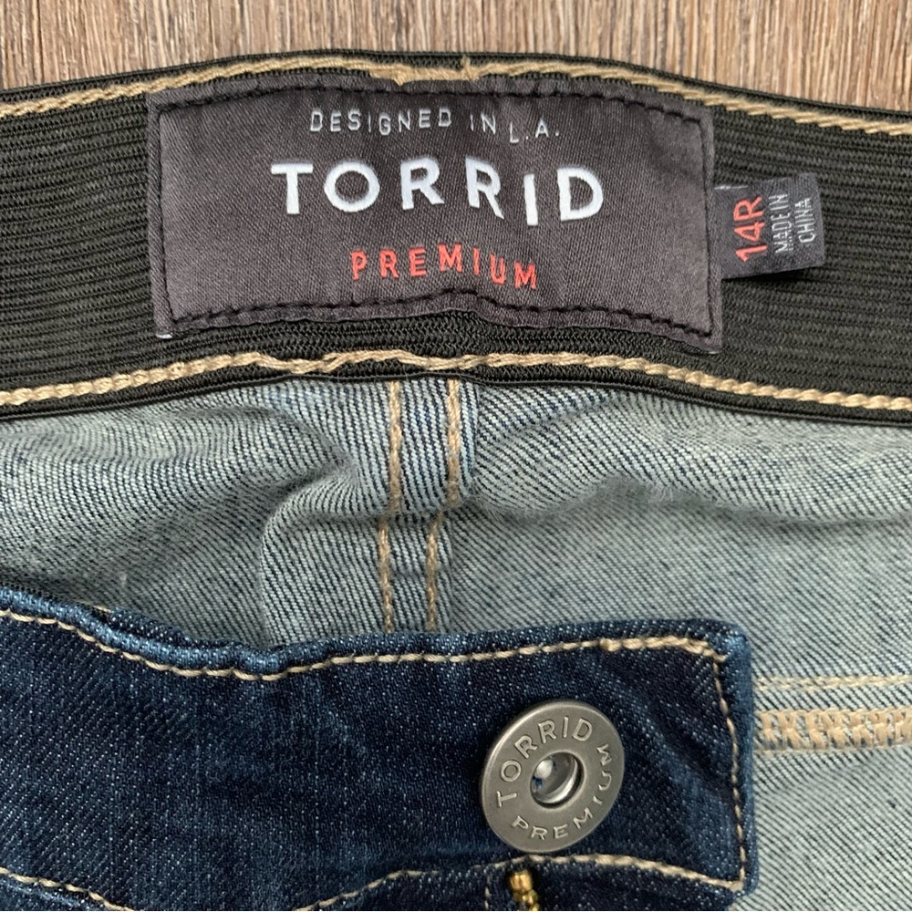 Torrid Sky High Skinny Size 14 - Picture 5 of 10